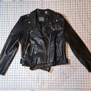 Levi's Belted Faux Leather Moto Jacket XL NWOT